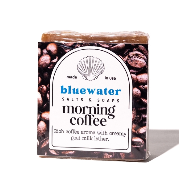 (1 Body Bar) MORNING COFFEE COLD PROCESS HANDMADE SOAP BAR - Picture 5 of 8